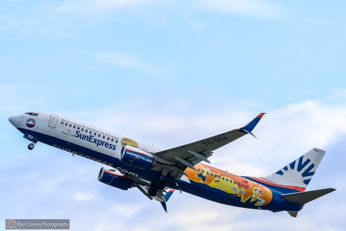 livinitlargee's tweet image. Well was nice to get our first @SunExpress Special Livery Best Leisure Airline in Europe 

Airline: SunExpress
Aircraft: Boeing B737-800
Reg: TC-SEU
Route: Antalya (AYT) to Liverpool (LPL)

#aviation #planespotting #boeing #sunexpress #lpl #photography #avgeek