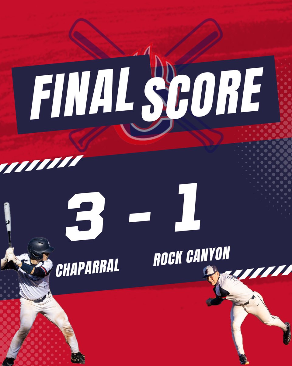 Varsity won their 7th in a row and moved to 3-0 in Continental League play with a 3-1 win over Rock Canyon yesterday at a chilly Eaton Field. Beckett Bacon tossed another CG, with a rock solid defense behind him and an offense that continues to grind out at bats and execute.
