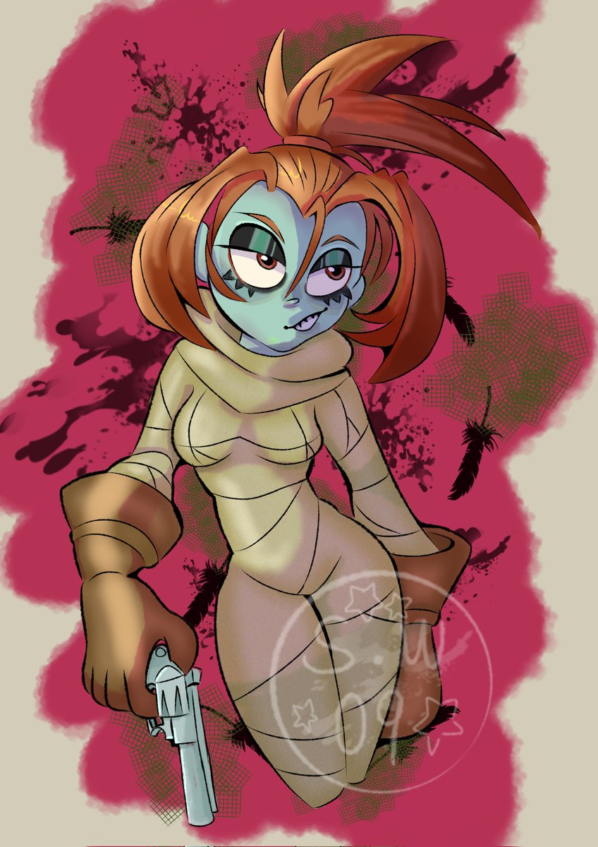Aqui Mel reportandoce la mejor integrante de la muerte sonriente! 

#fanart #gaslightdistrict #gaslightdistrictfanart
