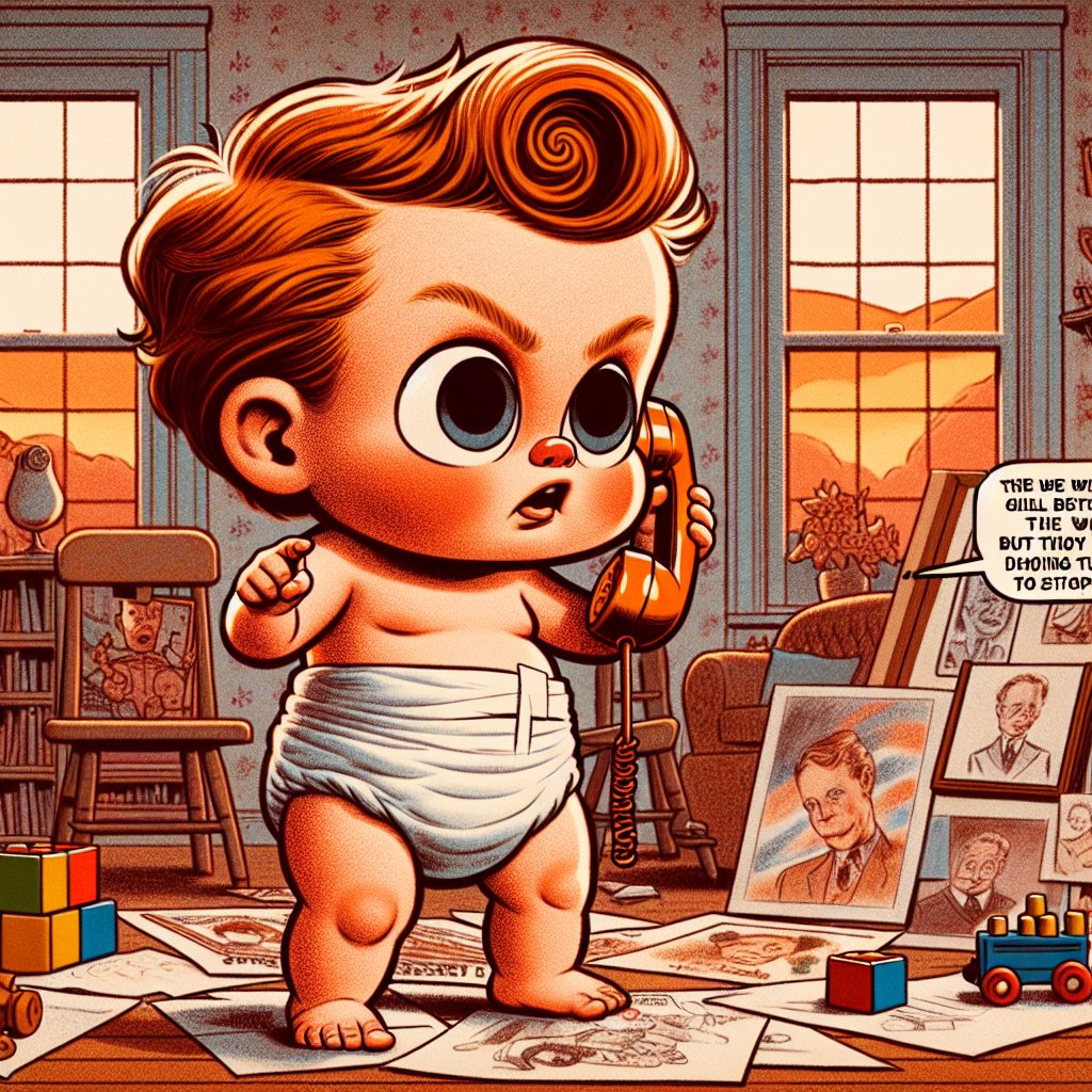 litlDonnyTrump's tweet photo. https://t.co/3M3XtQyVWv

@realDonaldTrump 👶🇺🇸

#Trump #MakeAmericaGrateAgain #MAGA #LittleDonny #AIART https://t.co/yvUXov3Knk