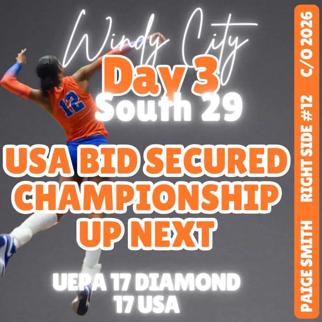 17 Diamonds in the Windy City making history!!! Happy Resurrection Day!!!💙🧡🙏🏾<a href="/vball_fan_/">Volleyball Fan ✨🏐🌍</a> <a href="/coachable247/">Coachable247</a> <a href="/PrepDig/">Prep Dig 🏐</a> <a href="/legerandmoon/">Léger & Moon Volleyball</a> <a href="/jaytap2000/">Jason Bibler</a> <a href="/PDTexas/">Prep Dig Texas</a> <a href="/411Vball/">411Vball</a> <a href="/VBMagazine/">VolleyballMag.com</a> <a href="/VBAdrenaline/">VB Adrenaline</a>