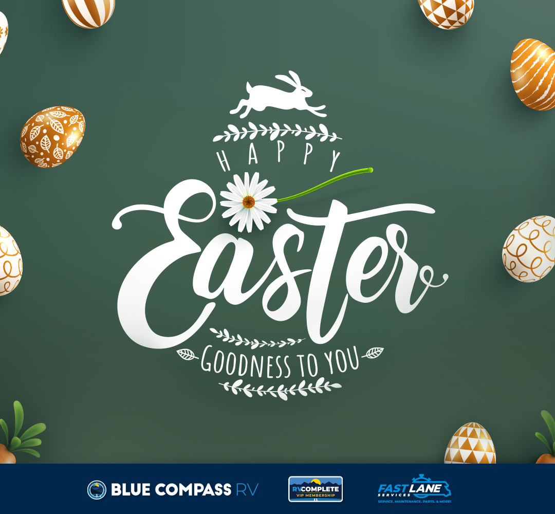 🐇 From all of us at Blue Compass RV Manteca, Happy Easter! 🥚

-----------------------------------------

Blue Compass RV of Manteca

Find your new Trailer or RV at:
bluecompassrv.com/locations/cali… | 833.648.2548
204 S. Vasconcellos Avenue in Manteca, California