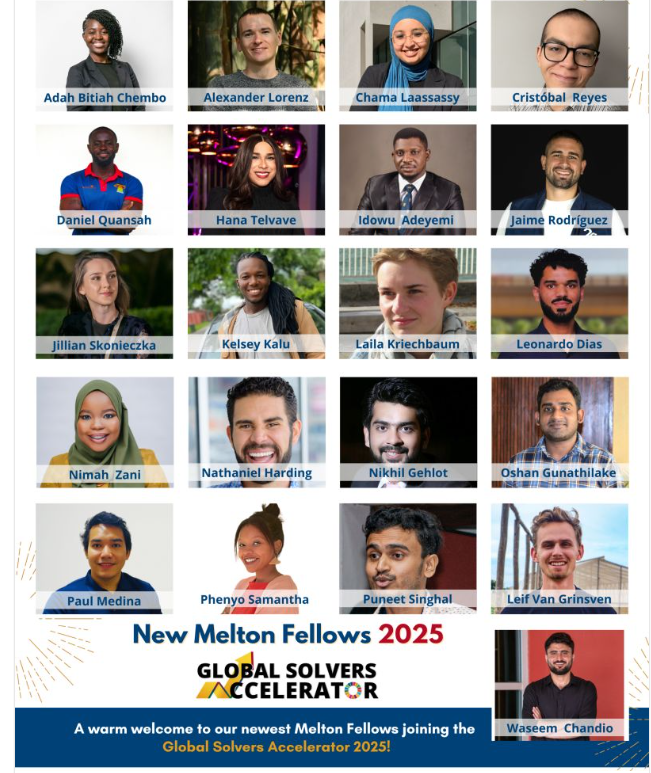 Puneet Siinghal (@puneetsinghal22) on Twitter photo Honored. Humbled. Hopeful.
I’m thrilled to share that I’ve been selected as one of the Global Solvers Accelerator 2025 Fellows, hosted by the The <a href="/MFGlobalCitizen/">Melton Foundation</a>.
Over the next 8 months, I’ll be joining 20+ incredible changemakers from across the globe — all working on bold, Honored. Humbled. Hopeful.
I’m thrilled to share that I’ve been selected as one of the Global Solvers Accelerator 2025 Fellows, hosted by the The <a href="/MFGlobalCitizen/">Melton Foundation</a>.
Over the next 8 months, I’ll be joining 20+ incredible changemakers from across the globe — all working on bold,