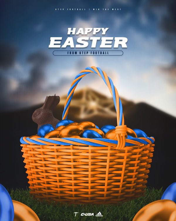 JoshuaWedemeye7's tweet image. Thanks @Coach_Cotton713 and @UTEPFB Happy Easter!