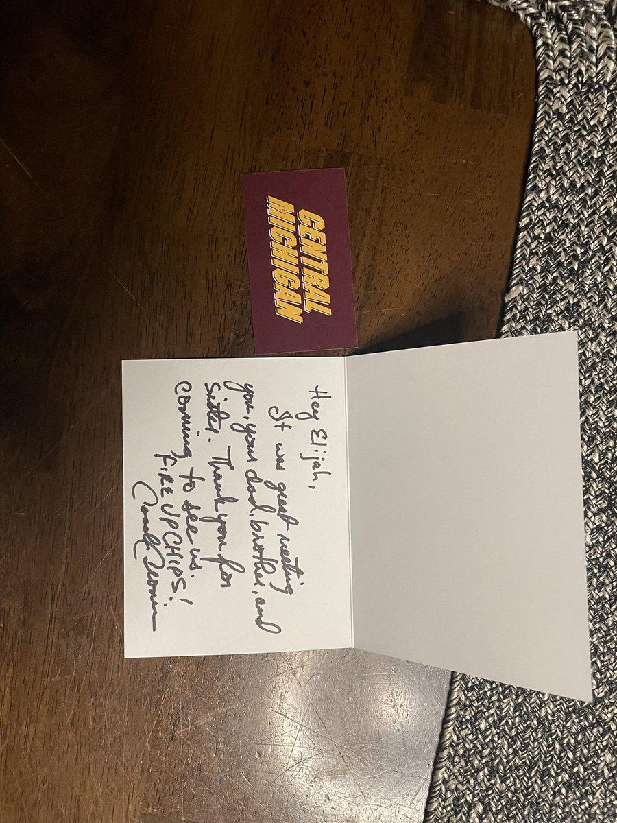 Elijah_rey6's tweet image. Appreciate the love! @CoachSeanCronin @CMU_Football