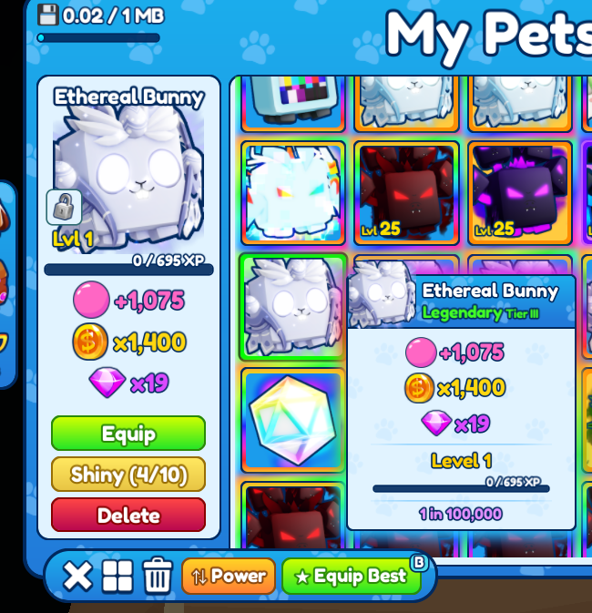 🎉Ethereal Bunny Giveaway

➤ How to Enter:

•1️⃣Follow me!  
•2️⃣Like &amp; Repost!  
•3️⃣Comment your Roblox username👇

🏆 1 Winner 🏆Ends in 24 hours, Goodluck!

#BubbleGumSimulatorINFINITY #BGSI #BGSIGiveaways