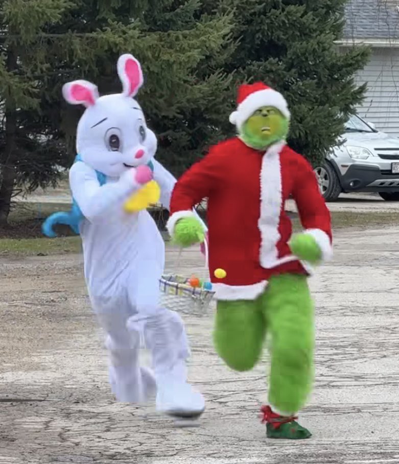 John Hart (@_johnhart) on Twitter photo How the Grinch stole Easter! <a href="/labelled4/">Daniel LaBelle</a> #FunniestVideos #HappyEaster #TheGrinch #EasterBunny #Santa
facebook.com/share/v/18gxnt… How the Grinch stole Easter! <a href="/labelled4/">Daniel LaBelle</a> #FunniestVideos #HappyEaster #TheGrinch #EasterBunny #Santa
facebook.com/share/v/18gxnt…