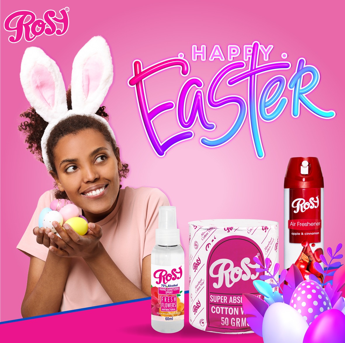 This Easter, let’s normalize pressing pause. Reflect. Refresh. Renew. Because even the busiest routines deserve a reset. And yes, a well-stocked home with the best products from us helps too 🥳. Happy Easter!

#rosy #happyeaster🐰