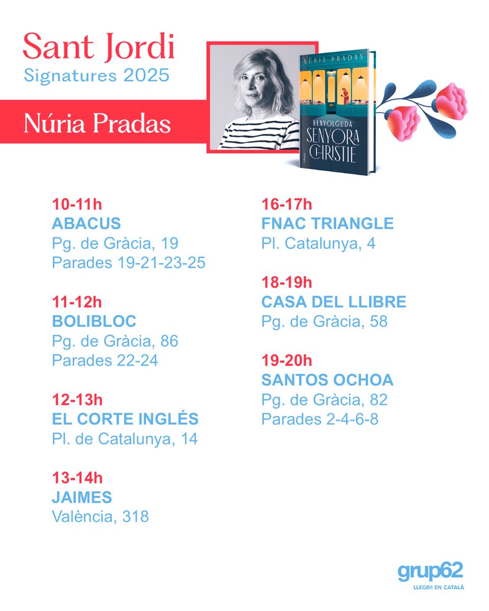 Signatures Sant Jordi 2025