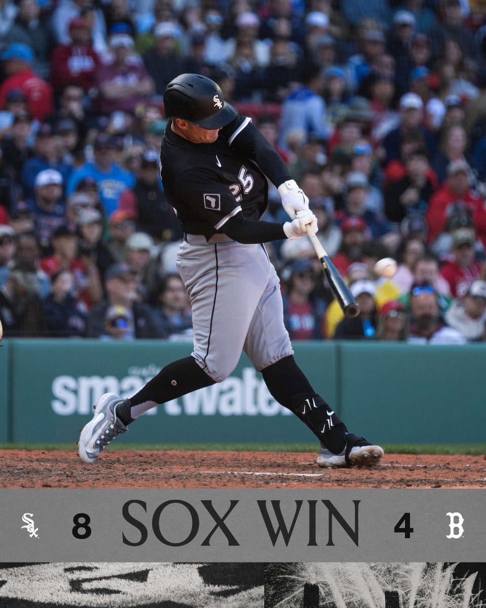 Picked up a W in Boston!