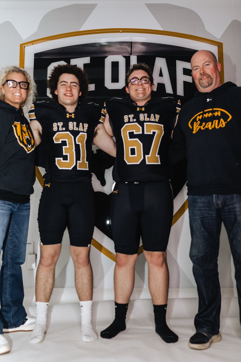 Thank you again to <a href="/Coach_MPaulson/">Matthew Paulson</a> and <a href="/StOlafFB/">St. Olaf Football</a> for having me out for a Junior Day.
<a href="/ByronMNFootball/">Byron Bears Football</a> 
<a href="/CoachHalder/">Ben Halder</a>