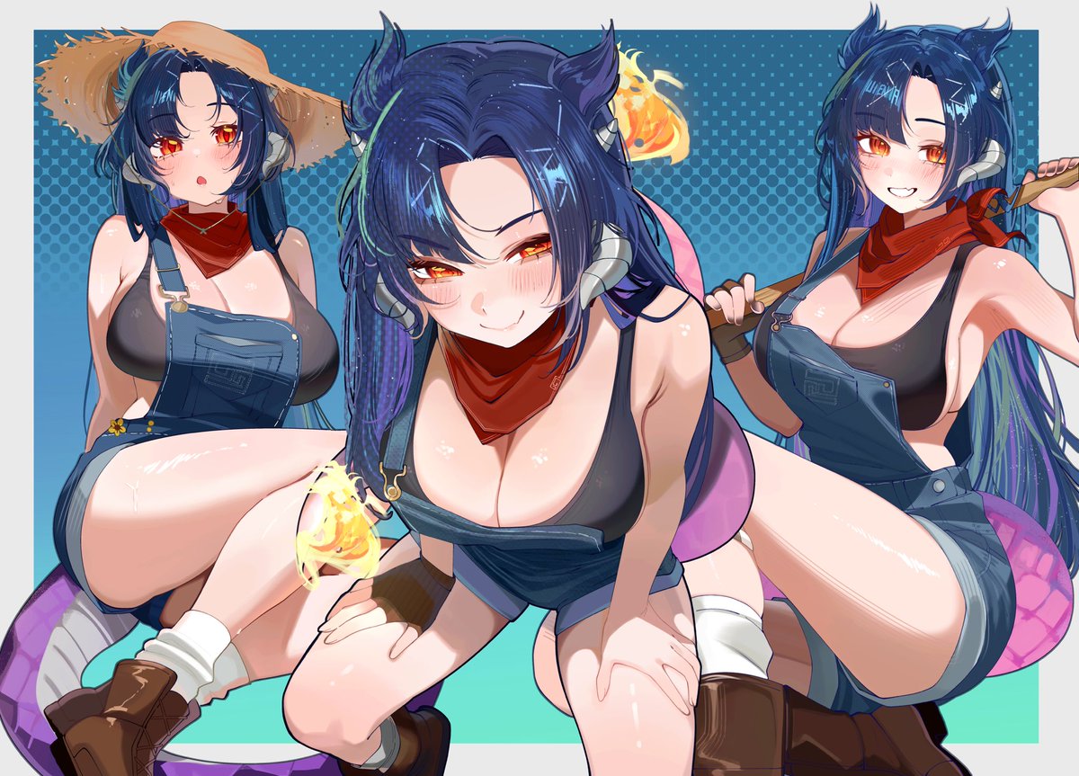 viennavtuber's tweet image. Country girls make do 🌾✨
🎨@ms_tsukii #viennART