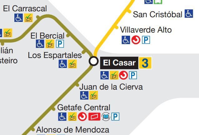 Isabel Díaz Ayuso (@idiazayuso) on Twitter photo Todo listo para esta nueva etapa de la L3 de <a href="/metro_madrid/">Metro de Madrid</a> entre El Casar (Getafe) y Villaverde Alto.
Desde mañana lunes, a las 6:05, un millón de personas podrán ir de Getafe, Leganés, Móstoles o Alcorcón a la Puerta del Sol en solo treinta minutos. Todo listo para esta nueva etapa de la L3 de <a href="/metro_madrid/">Metro de Madrid</a> entre El Casar (Getafe) y Villaverde Alto.
Desde mañana lunes, a las 6:05, un millón de personas podrán ir de Getafe, Leganés, Móstoles o Alcorcón a la Puerta del Sol en solo treinta minutos.