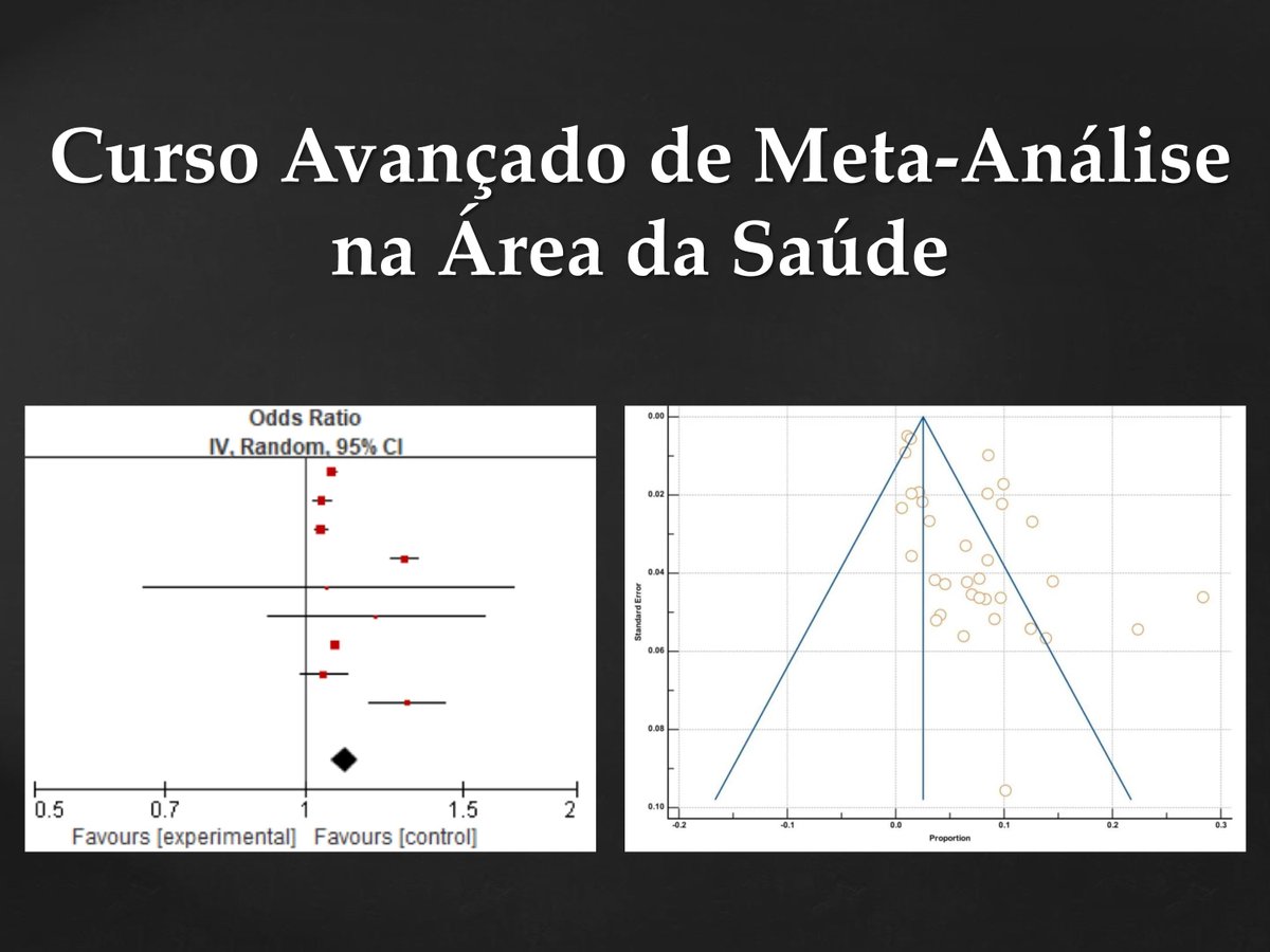 LeonardoRoever's tweet photo. 📢📢📢 Curso Avançado de Meta-Análise na Área da Saúde
✅ Inscreva-se agora e eleve sua prática para o mais alto nível da ciência aplicada.
📶 Segue o link: 👉 #https://lnkd.in/dCpkj5nx
#MetaAnálise https://t.co/13vIRAHtZU