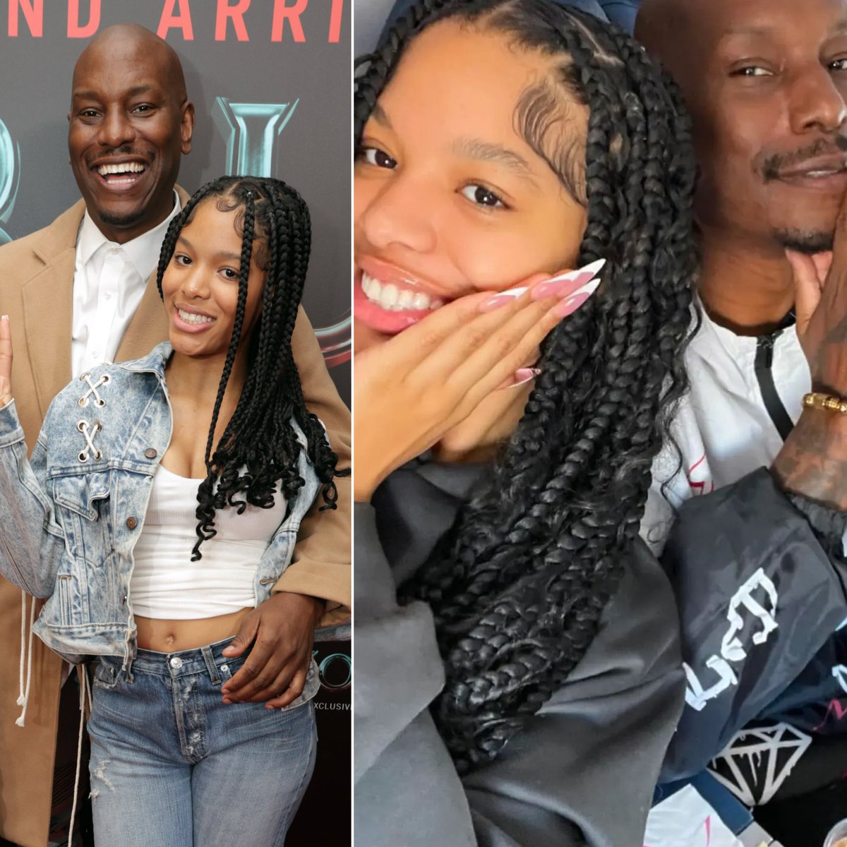 Tyrese Gibson’s daughter reportedly chooses to live with her father at 18, ending the $10,000-a-month child support payments. 👀