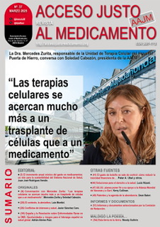 Las terapias celulares se acercan mucho más a un trasplante de células que a un medicamento, según la Dra. Mercedes Zurita, responsable de la Unidad de Terapia Celular del Hospital Puerta de Hierro <a href="/SaludMadrid/">Salud Madrid</a>. En <a href="/AjmRevista/">revistaAJM</a>  cuenta su trabajo
accesojustomedicamento.org/revista-de-aaj…