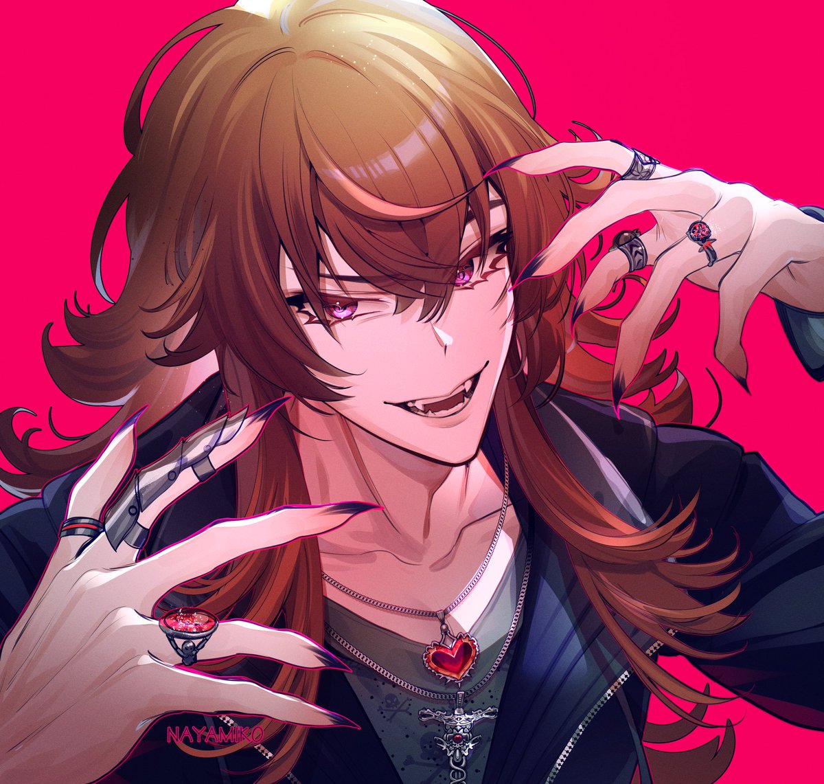 zalionTV's tweet photo. @Vt_Ashely Behold! A dhampir vtuber! https://t.co/GN8yK2OUaA