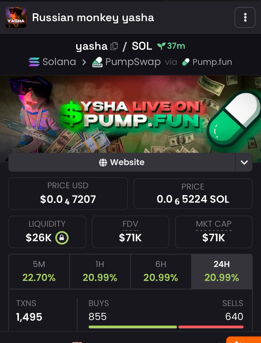 BYVfmiWgTWgJHvQHbXRQfBnTnxZGpfmrPrETpErHpump

$YASHA to thr moon