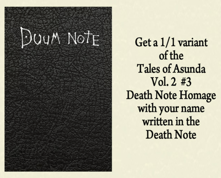 <a href="/Kickstarter/">Kickstarter</a> <a href="/Indiegogo/">Indiegogo💡</a> <a href="/WeAreZoop/">WeAreZoop</a> <a href="/BackerKit/">BackerKit</a> <a href="/fundmycomic/">FundMyComic</a> As always, I will start! 

From <a href="/strangercomics/">Stranger Comics / Niobe Kickstarter March 22</a> on <a href="/Kickstarter/">Kickstarter</a> Last 20 hours to go! So close to hitting 600 backers and $80,000. All kinds of cover homages, metals, and for the anime lovers, check out these items! #Akira and #DEATHNOTE  homages! 

kickstarter.com/projects/sebas…