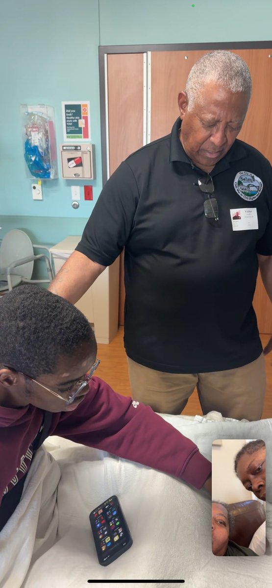 GOD IS GOOD! Thank you City of Selma, Alabama for all the love and support! You know God is definitely on your side when the Honorable Pastor Mayor James Perkins Jr. takes the time out of his busy schedule to come and pray. #MalcolmStrong gofund.me/c3ccce4f