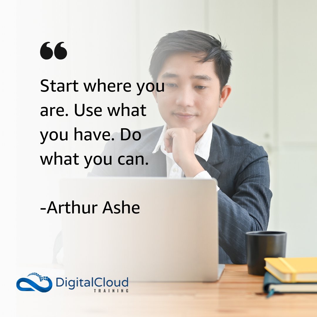 nealkdavis's tweet photo. Start where you are. Use what you have. Do what you can.
- Arthur Ashe ๐๐ก๐ง
#Motivation #SelfImprovementQuote https://t.co/UcsLtARtjo