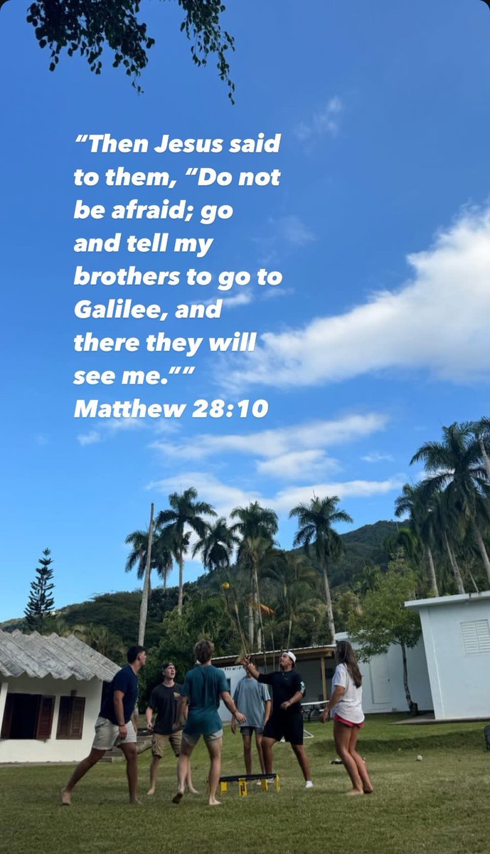 He is risen. All praise be to God!