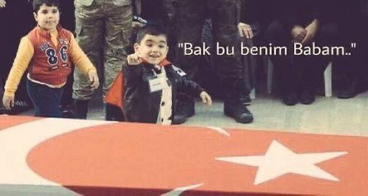 Baban, bu çocuklar babasız kalsın diye Apo itinin peşinden giden bir PKK’lıdır.