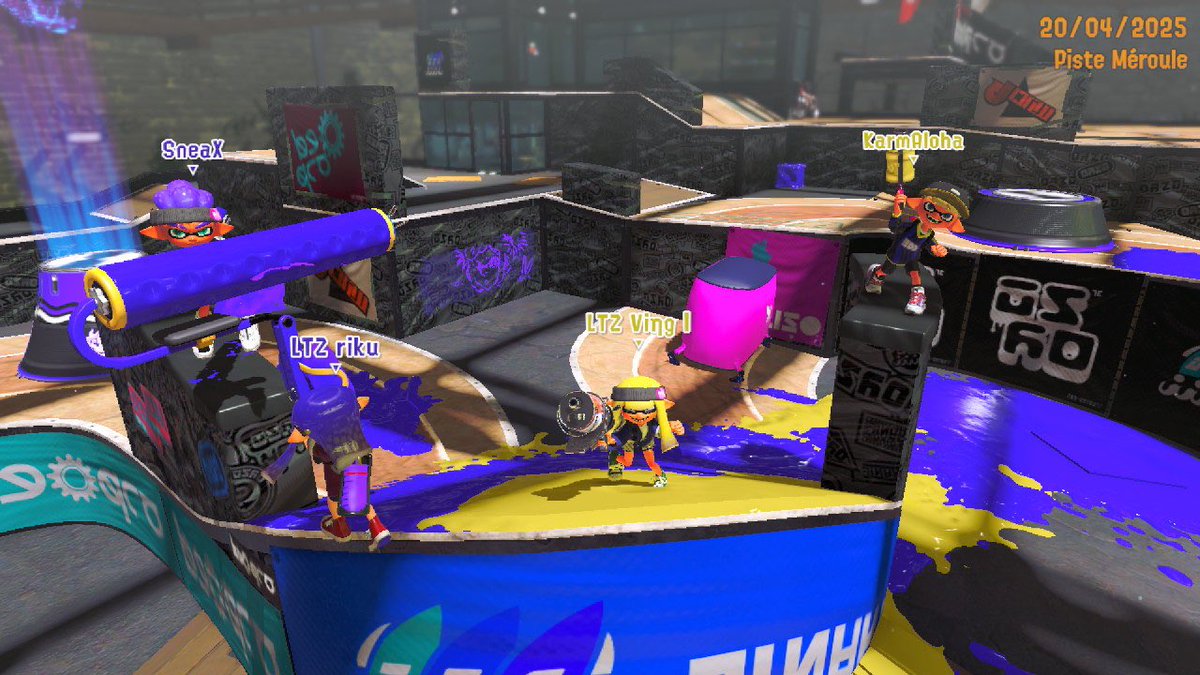 " Réunion akatsuki mon frère " win charger assault#8 

<a href="/Rikux_spl/">rrikux</a> roller qui fait -3 sans faire exprès 
<a href="/Ving_blast/">Ving</a> 29 kill au zap il est boosté 
<a href="/_SneaX_24/">SneaX</a> char qui n’aime pas le blé
<a href="/karmaloha/">KarmAloha</a> " NAAAANNNNN "