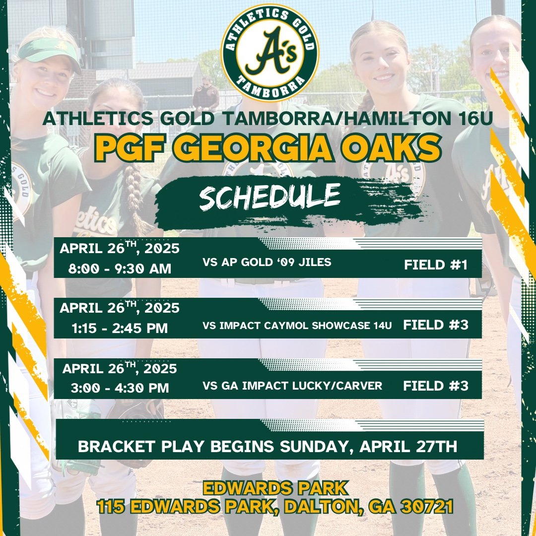 Let's go, ladies! Ready to get back with my A's family!