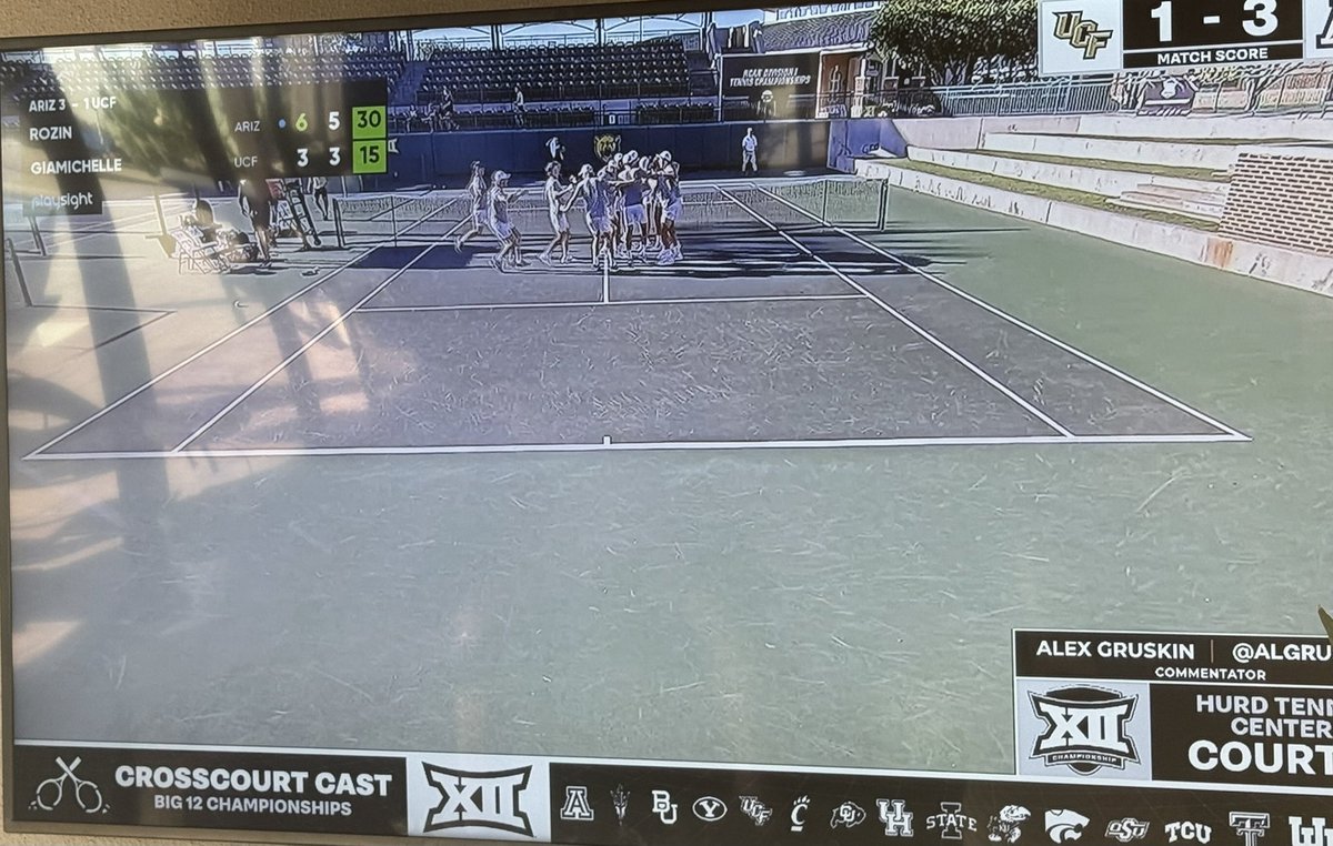DR_Francois (@drfrancois1) on Twitter photo What a DOMINATING performance by <a href="/ArizonaMTennis/">Arizona Men's Tennis</a> to bring home the ๐ at the Big 12 Tournament!
Congrats to <a href="/CoachShieldsUA/">Clancy Shields</a> and our student-athletes! We know thereโs more to come! What a DOMINATING performance by <a href="/ArizonaMTennis/">Arizona Men's Tennis</a> to bring home the ๐ at the Big 12 Tournament!
Congrats to <a href="/CoachShieldsUA/">Clancy Shields</a> and our student-athletes! We know thereโs more to come!