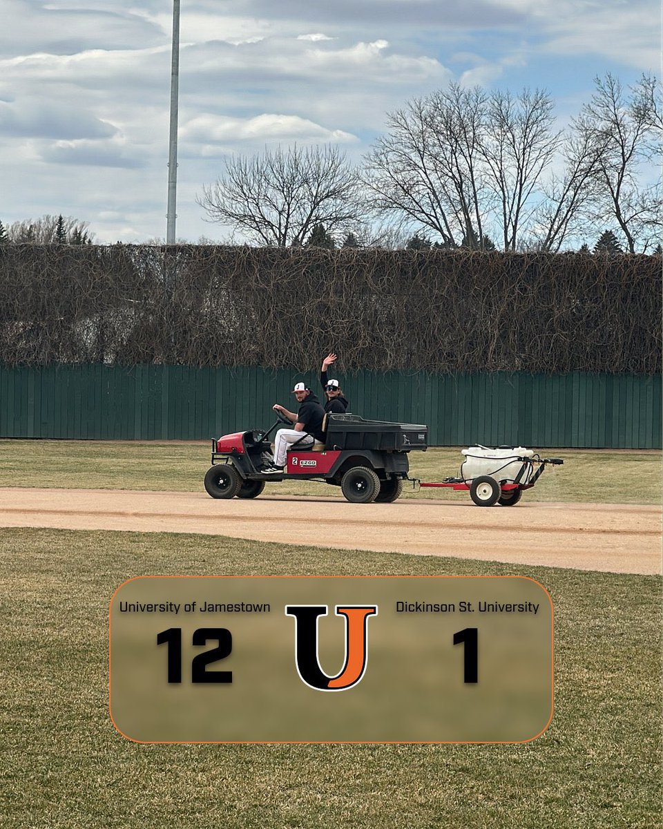 Jimmies take Game 1 on Easter Sunday! 
#HonJims #JimmiePride
<a href="/NAIABall/">NAIA Ball</a> <a href="/UJ_Jimmies/">University of Jamestown</a> <a href="/JimmieAthletics/">Jimmie Athletics</a>