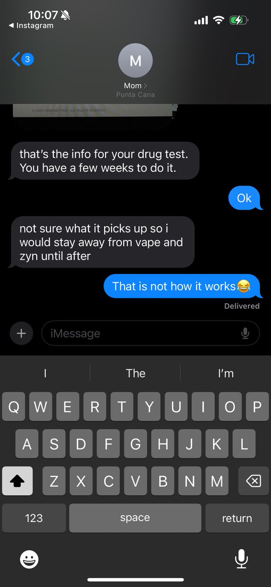 Thanks for looking out mom