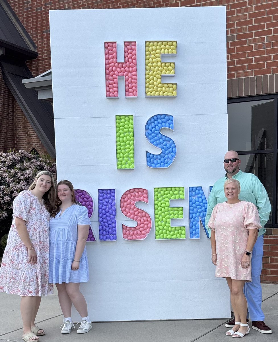 Andy Rodden (@shadetree_77) on Twitter photo The tomb is empty - He Is Risen! ✝️
Hallelujah He’s Alive 🩷 #HappyEasterSunday #HeLives <a href="/KeithaRodden/">Keitha Rodden</a> <a href="/HGR1907/">Hannah Grace</a> <a href="/LeeParkChurch/">Lee Park Church</a> The tomb is empty - He Is Risen! ✝️
Hallelujah He’s Alive 🩷 #HappyEasterSunday #HeLives <a href="/KeithaRodden/">Keitha Rodden</a> <a href="/HGR1907/">Hannah Grace</a> <a href="/LeeParkChurch/">Lee Park Church</a>