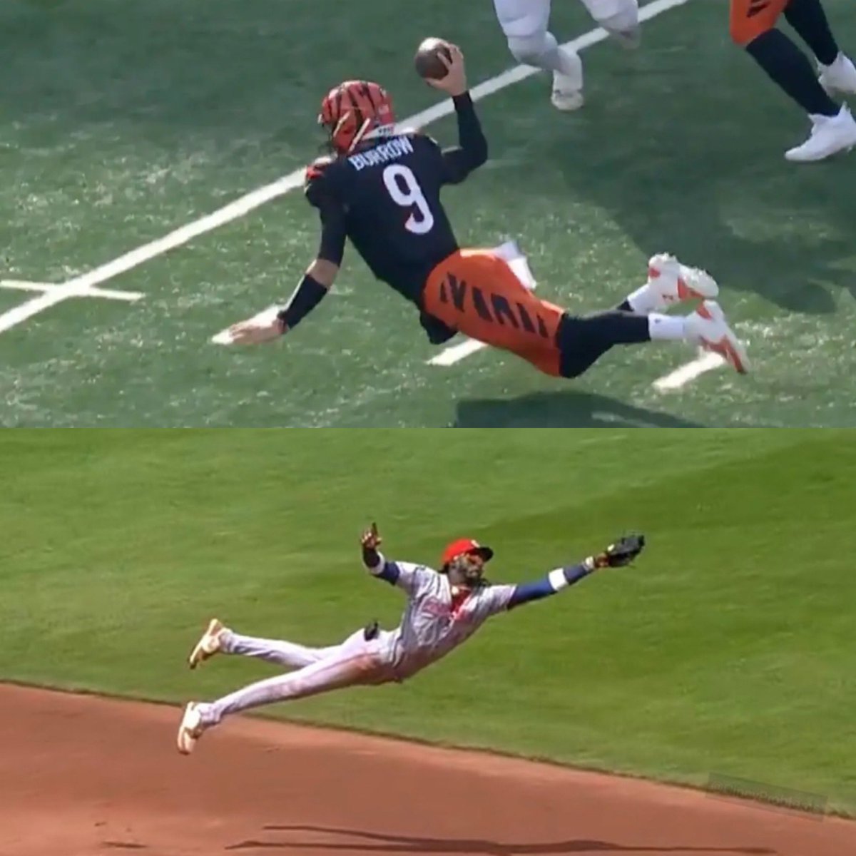 Two Supermen in the same city! #blessed 
<a href="/Reds/">Cincinnati Reds</a> <a href="/Bengals/">Cincinnati Bengals</a> #HappyEaster <a href="/CincyProblems/">Cincinnati 💔</a>