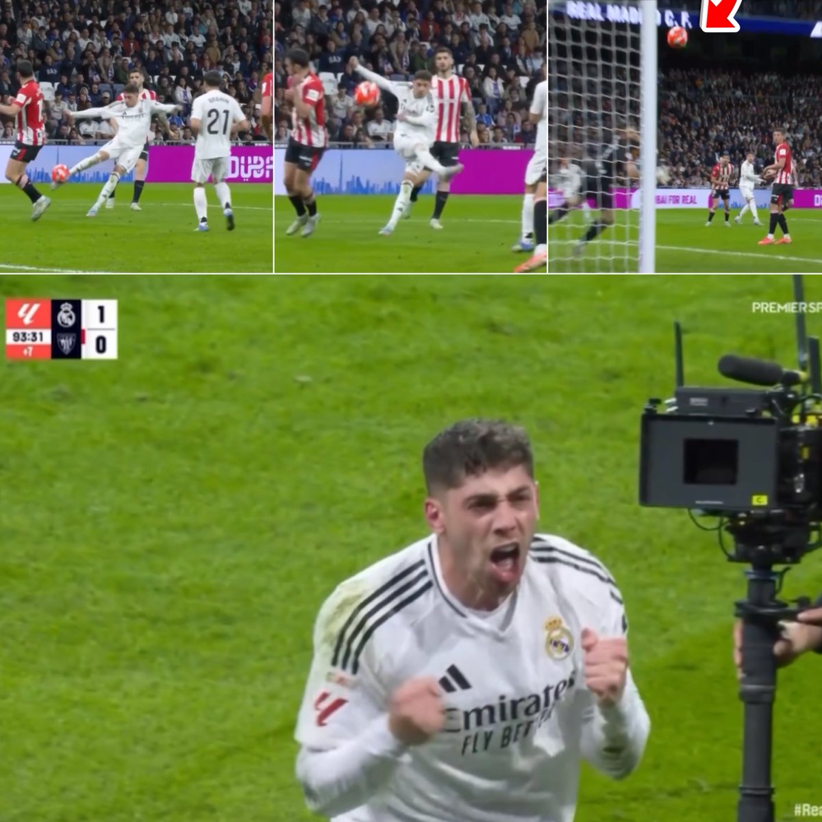 livekickoff_'s tweet photo. This Valverde guy only scores screamers 😭🔥 https://t.co/oBb1c6mtzk