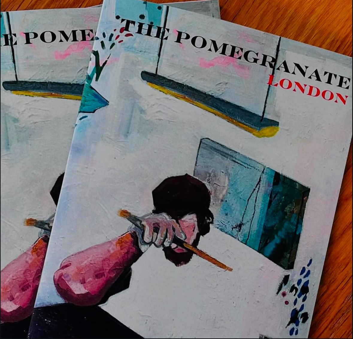 Thanks <a href="/ThePomegranateM/">The Pomegranate London</a> for featuring 3 of my abstract paintings in the 7th edition of your art &amp; poetry magazine!

Stay tuned for more collaboration with <a href="/ThePomegranateM/">The Pomegranate London</a>.

My paintings ‘Crowded’, ‘New Beginnings’ &amp; ‘Loud Silence’. Poetry by JM Hurst, J Burgess Rollo &amp; B Graham