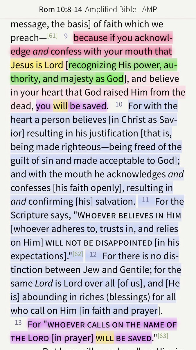 CreationCamper's tweet image. difference between saving faith in Jesus Christ through His Good News 
vs. religions

✅ Grace 🔚

Romans 11:6 But if it is by grace [God&apos;s unmerited favor], it is no longer on the basis of works, otherwise grace is no longer grace [it would not be a GIFT but a reward for works].