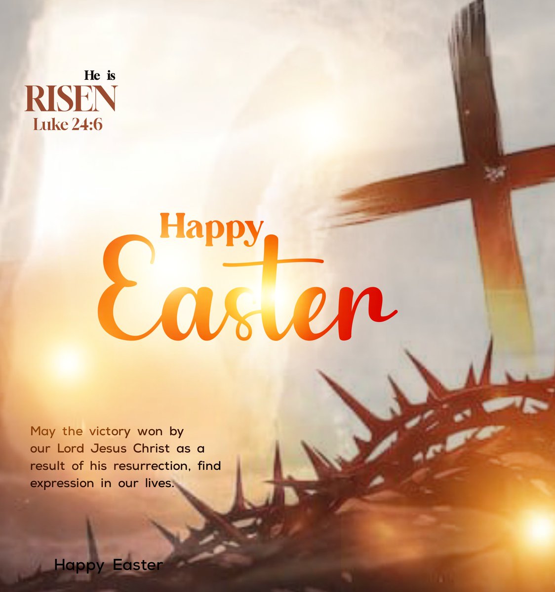 Stainlez05's tweet photo. He Died. He Rose. He’s Calling.
Easter isn’t just a story—it’s an invitation.
Jesus gave His life so you could find yours in Him.
If you haven’t come to Him yet, this is your moment.
Hope is alive. Grace is here.
Come to Jesus. There’s room for you.

#EasterMessage #HeIsRisen https://t.co/fwGlxP0RB0