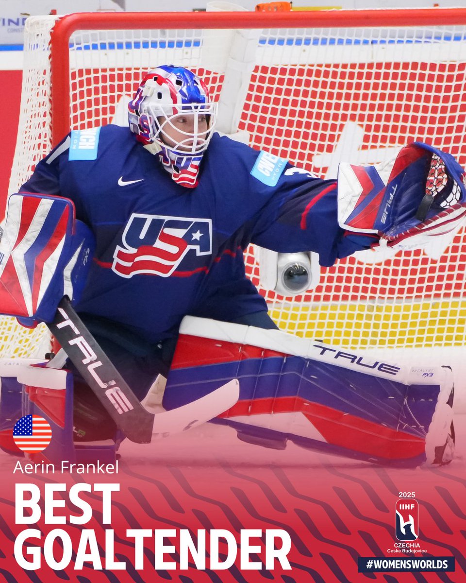 The stars of the #WomensWorlds! 🌟

The Directorate Awards shine a spotlight on the tournament’s top performers! 👏

Read more 🔗 iihf.com/en/events/2025…

#IIHF