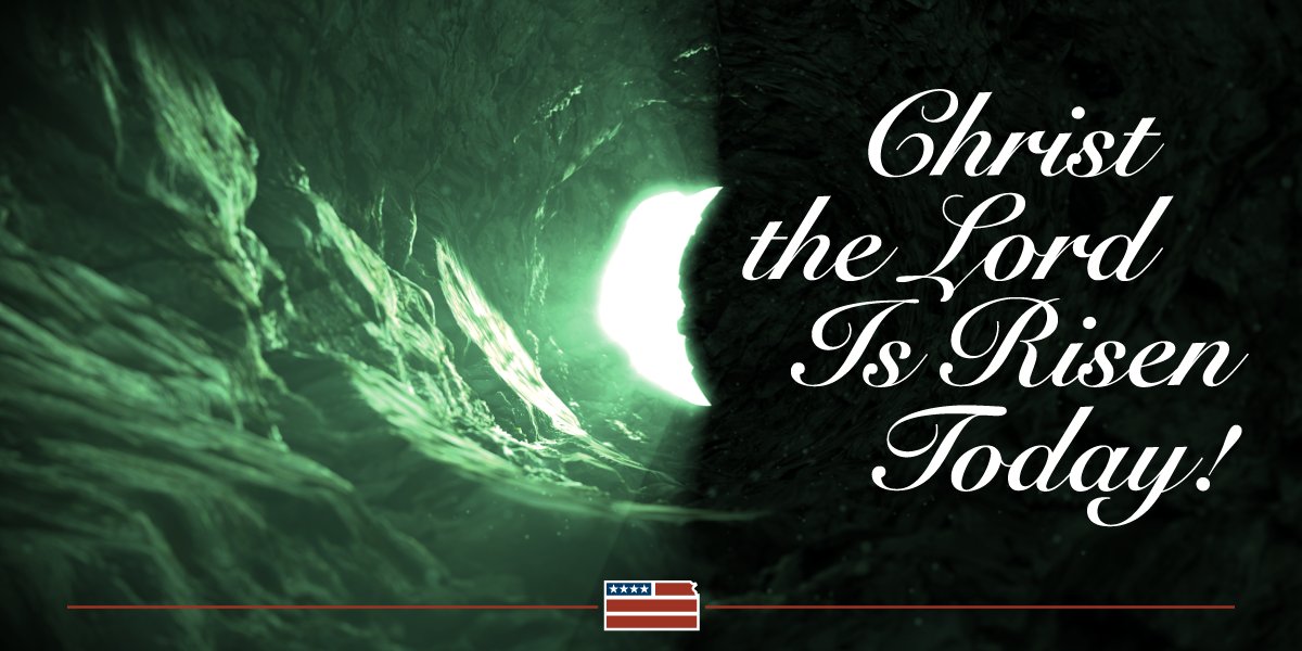 “He is not here; he has risen!” Happy Easter!