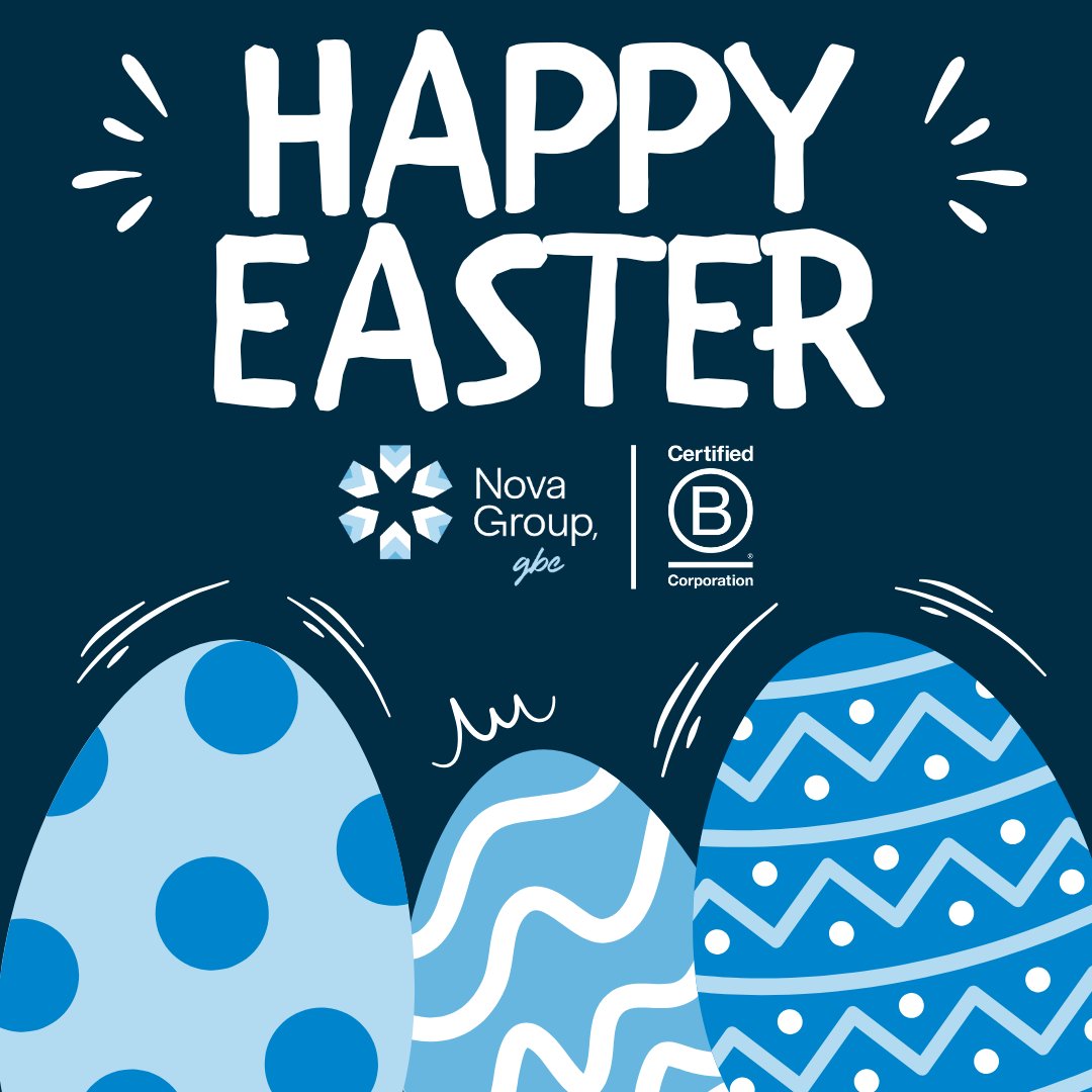 Happy Easter from all of us at Nova Group, GBC! 🌺🐰🥚May your day be filled with joy, love, and the warmth of family and friends. Wishing you a wonderful celebration and a season full of blessings.