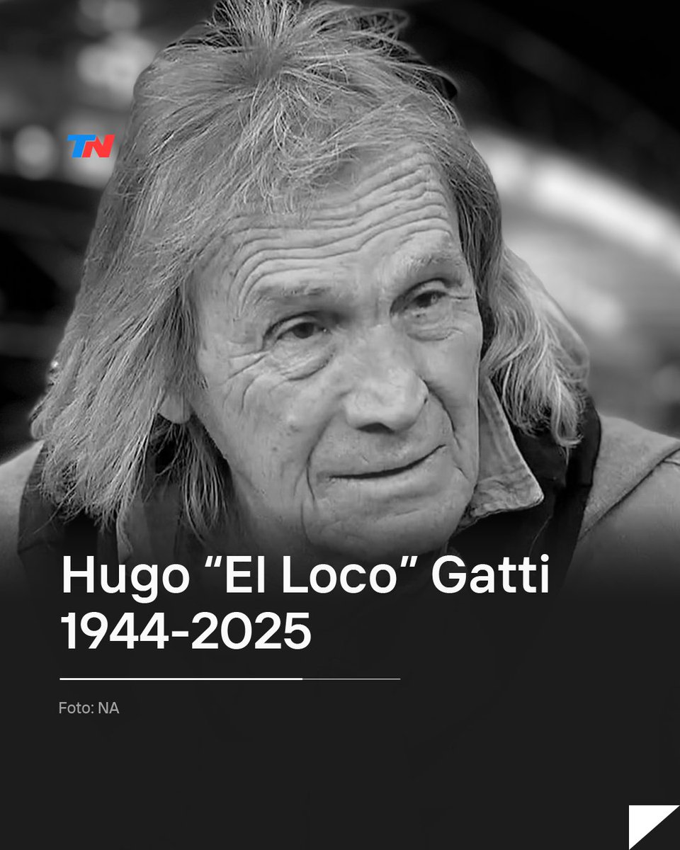 ⚫ Murió Hugo Orlando Gatti, el arquero que fue símbolo de Boca y del fútbol argentino.

El Loco llevaba más de 60 días internado en el hospital Pirovano: estaba en terapia intensiva con un diagnóstico de neumonía e insuficiencia cardíaca y renal. Su estado era "irreversible".