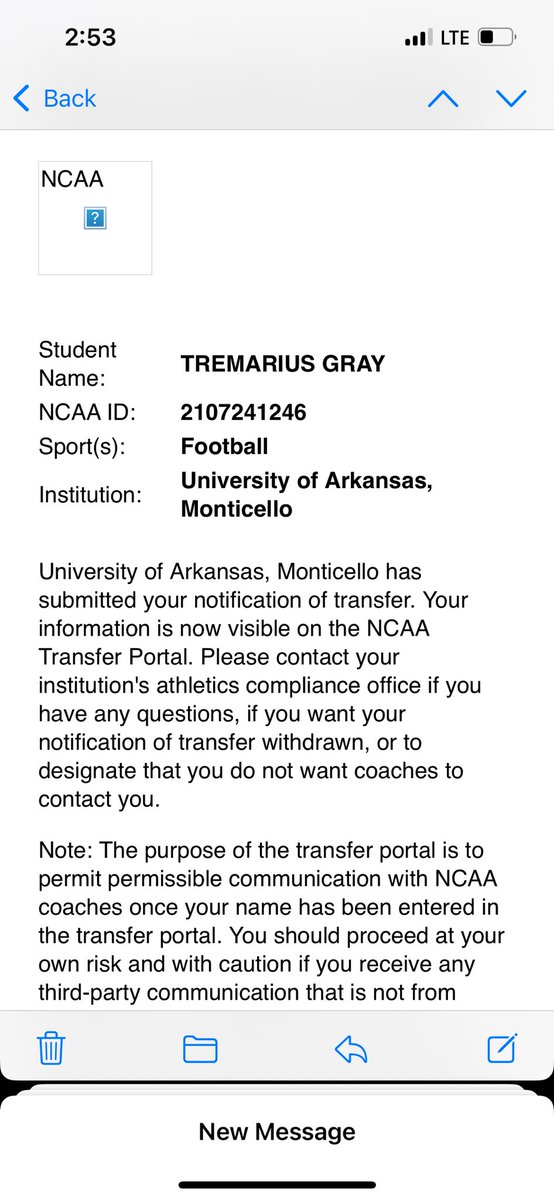 _3gray's tweet photo. I have officially entered my name in the transfer portal with 3 years of eligibility left… https://t.co/8fZkgdkjMj