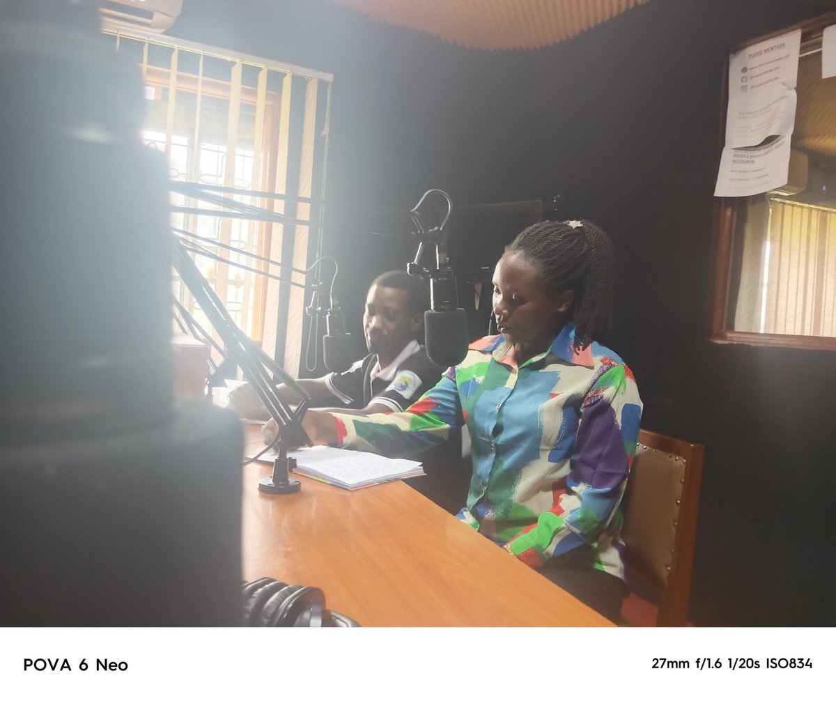 NamanyaJudith2's tweet image. As a coordinator of the BANG( Becoming A New Generation) club of Kabale University, I joined my comrades @NiwamanyaA34617 and Mandela on Revival Radio in sharing with young people on the topic &quot; The Need for values, morals and good character amongst young people&quot; 
#VMCs #BANGkab