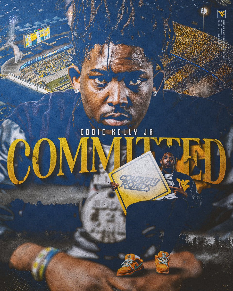 Truly blessed honored to announce that I am committed to West Virginia university 💙💛 <a href="/WestVirginiaU/">WVU Mountaineers · Let's Go!</a> <a href="/WVUfootball/">West Virginia Football</a> <a href="/coach_willgreen/">William Green</a> <a href="/CoachTTrickett/">Travis Trickett</a> <a href="/CoachZAlley/">Coach Zac Alley</a> #recruitment Closed.