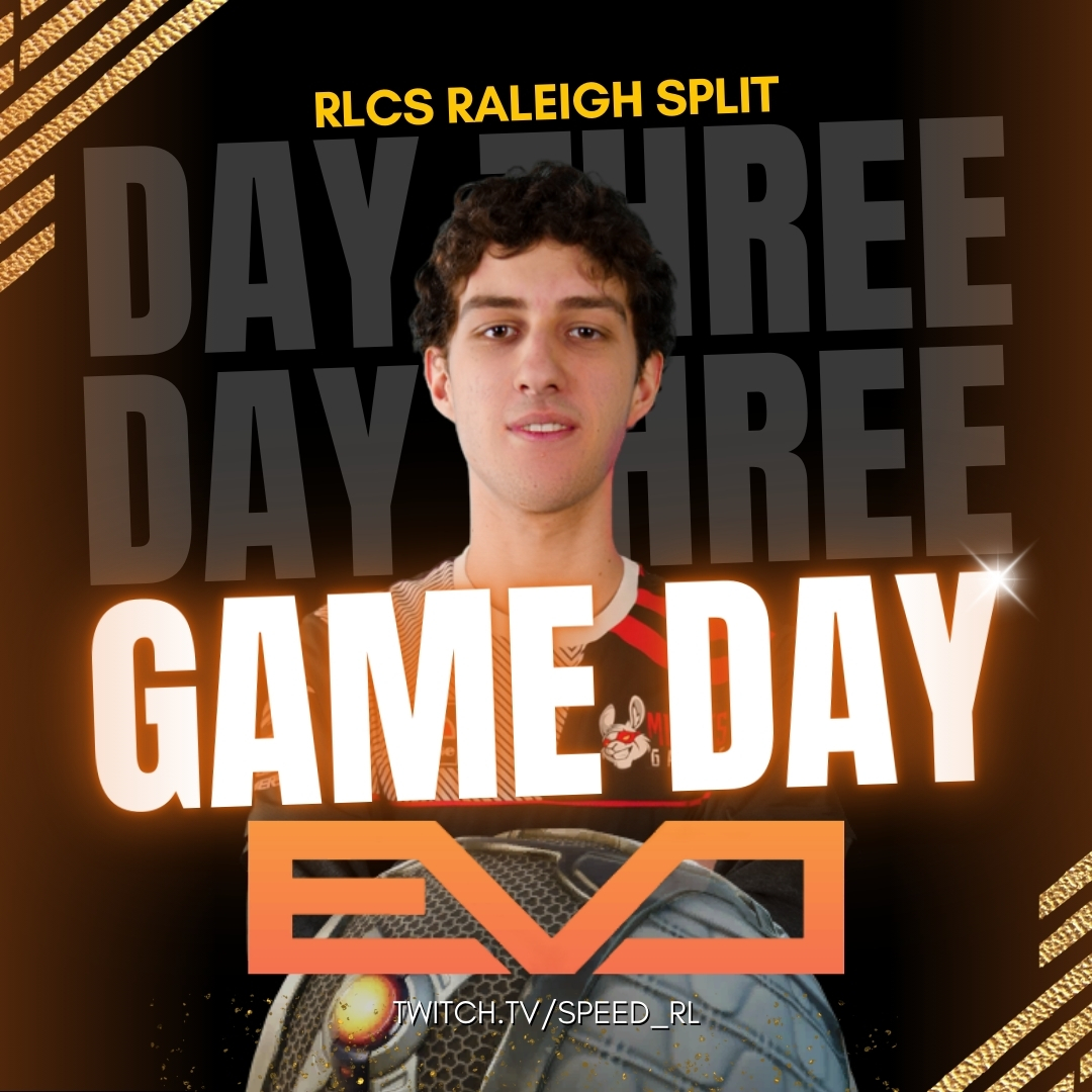 Kevin "Kevdog" Gualberti (@kevdogcasts) on Twitter photo We are back! NA RLCS Open 4 Day 3. Taking on the Swiss Stage for revenge from last time.
We are back and better than ever, and the guys are ready to show NA the real EU powers
7pm EST |🎙️ <a href="/KevdogCasts/">Kevin "Kevdog" Gualberti</a> | ⚽️ <a href="/arjurl/">ario</a> <a href="/Speed_RL/">Glonk</a> <a href="/RelatingWave/">Lucas 🌹</a> <a href="/Shuffleverse/">Shuffle🇮🇹🇧🇷</a> <a href="/TeamEvoLLC/">Team Evo</a> We are back! NA RLCS Open 4 Day 3. Taking on the Swiss Stage for revenge from last time.
We are back and better than ever, and the guys are ready to show NA the real EU powers
7pm EST |🎙️ <a href="/KevdogCasts/">Kevin "Kevdog" Gualberti</a> | ⚽️ <a href="/arjurl/">ario</a> <a href="/Speed_RL/">Glonk</a> <a href="/RelatingWave/">Lucas 🌹</a> <a href="/Shuffleverse/">Shuffle🇮🇹🇧🇷</a> <a href="/TeamEvoLLC/">Team Evo</a>