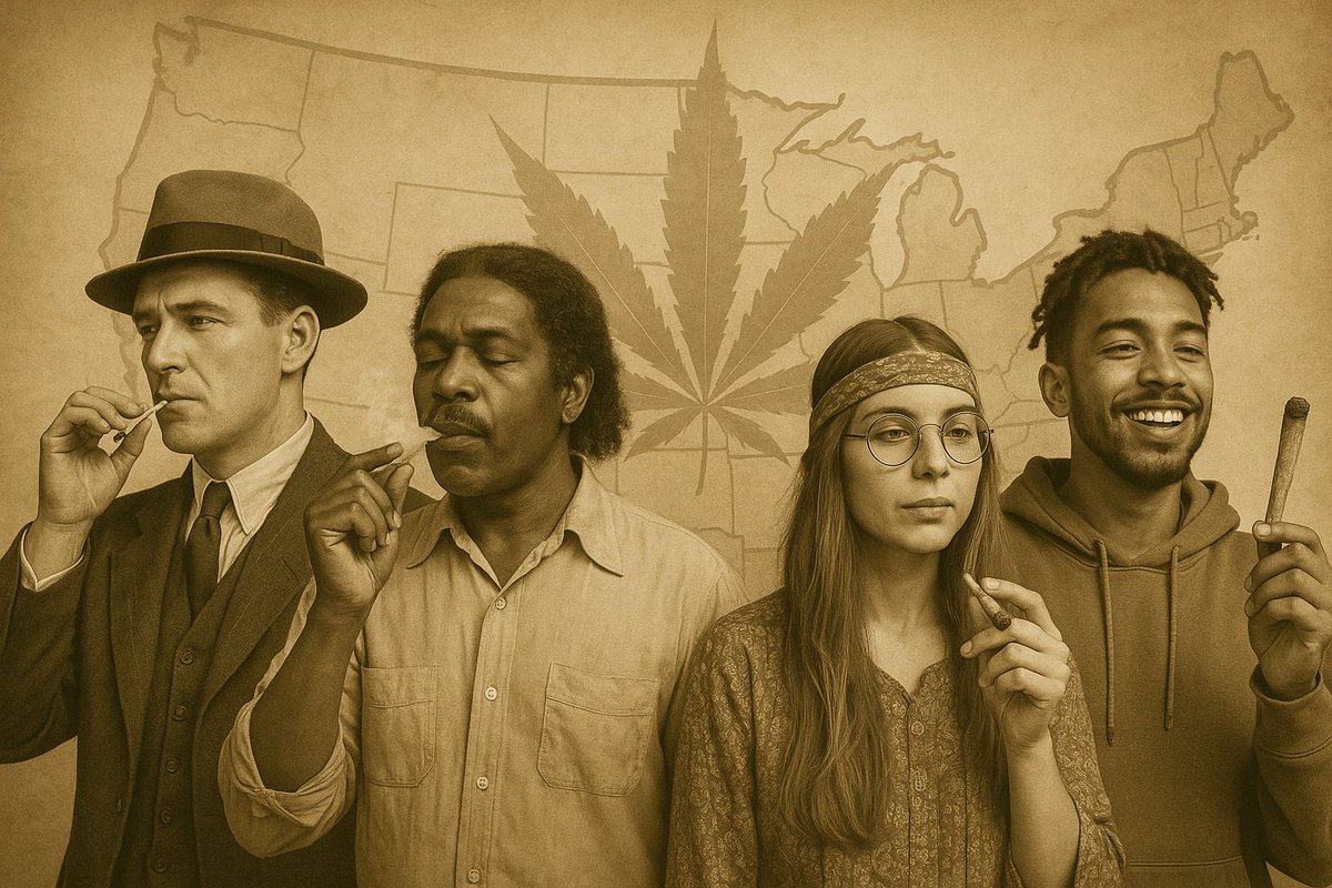 TezzyStuckSoHi's tweet photo. STUCK MEDIA PRESENTS: “The Story of 4/20”
A Cult Classic for the Couch
Written in smoke. Etched in memory. Lit by the people.

⸻

There’s a legend that says every year on April 20th,
if you pause at just the right moment…
you can feel the entire world exhale together.

From sunrise on the East Coast to the final joint in California,
it’s more than a holiday.
It’s a heartbeat. A ritual. A resistance.

It didn’t start on paper.
It started in pockets — with whispers, lighters, and dreams.
It wasn’t declared by government.
It was declared by the people.

⸻

Let’s rewind the smoke reel.

This one’s for the stoners in the 1920s,
when the first laws said “no more weed,”
and propaganda posters painted the plant as poison.

This is for the jazz musicians in smoky clubs,
lighting up between sets and letting that plant carry them through every note.

This is for the ’60s and ’70s,
when the hippies sparked rebellion in tie-dye and denim.
Woodstock, VW buses, incense burning on dashboards —
they passed peace pipes like protest signs.

This is for the stoners who danced through the War on Drugs,
when just a dime bag could wreck a lifetime.
They held it down through Reagan, D.A.R.E., and all the mugshots
that never told the full story.

This is for the ones who hid it in shoe boxes,
taped under drawers,
buried in the backyard when cops rolled by.

⸻

And now?
This is for the legal states.
Where smoke rises in freedom.
Where budtenders speak in terpene tongues.
Where grandmothers microdose and CEOs roll joints on Sundays.

This is for the ones still waiting,
in the illegal states, where freedom is filtered and plant lovers still whisper in fear.
Where the sentence doesn’t match the flower.
Where the war isn’t over, but the fire still burns.

⸻

This is for the stoners who taught us everything.
How to pass to the left.
How to bless the blunt before the first hit.
How to shut up and just listen to the high.

This is for the OGs who knew it wasn’t just about getting faded.
It was about feeling.
Connecting.
Healing.

This is for the new generation,
with pens and gummies,
apps and weed maps,
still keeping the soul intact — still passing the love forward.

⸻

Today is not just a day.
It’s a ceremony.
It’s smoke signals stretching coast to coast.
It’s the anthem of the unbothered.
It’s for the creatives, the caregivers, the anxious, the grieving, the joyful.
It’s for the ones who survived.

⸻

So whether you light a joint, a blunt, a bowl, or just a candle today…
know this:

You’re part of something older than laws.
Softer than stigma.
Stronger than hate.

This is not a holiday.
This is heritage.

4:20pm CST 4/20/25 📍 

Happy 4/20
Let the whole world smell like peace.
#StuckMedia #420Story #CouchCulture