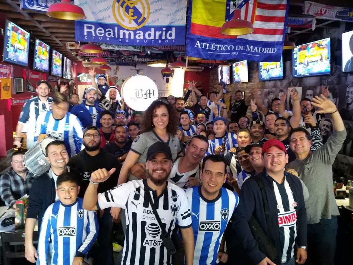 Los esperamos este domingo para apoyar a <a href="/Rayados/">Rayados</a> en su Sports Bar de confianza. #ArribaElMonterrey