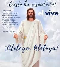 Ha resucitado! Verdaderamente ha resucitado!