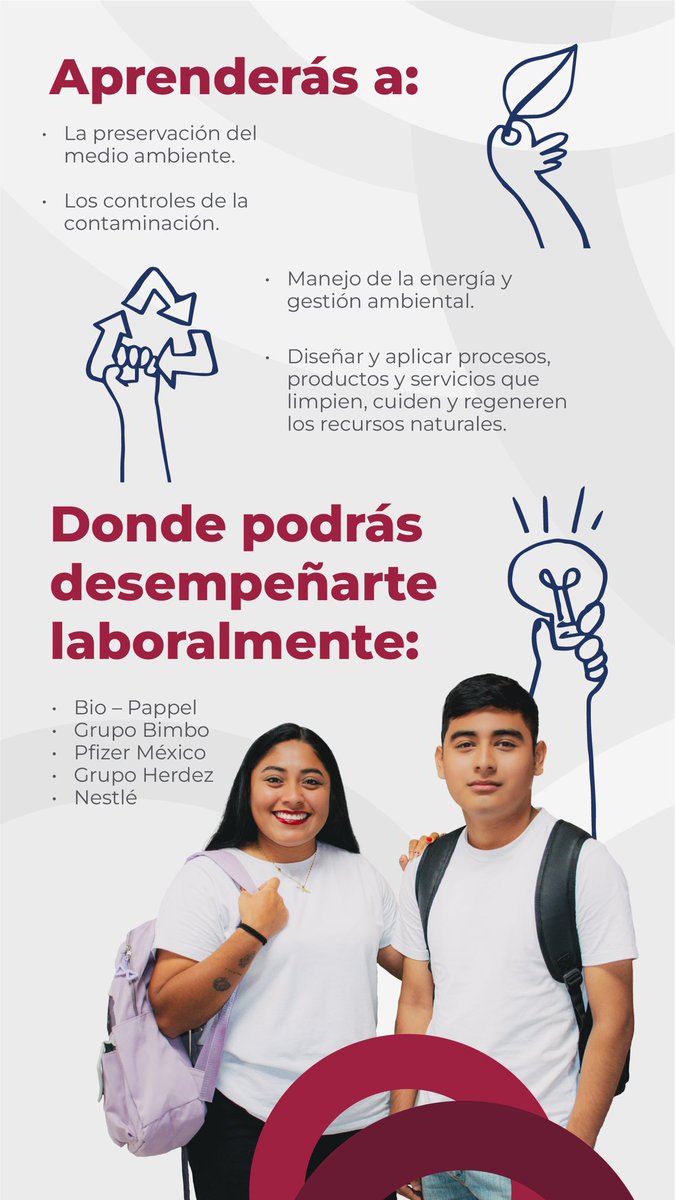 ¿Te importa el planeta?
Estudia Ingeniería Ambiental en el #TecNMChampotón y transforma tu pasión en acción.

Trabaja en consultorías, industrias u ONGs que buscan un mundo más limpio.
Info: bit.ly/49GhcCr
WhatsApp: 982 265 5083

#IngenieríaAmbiental #JaguaresDeLaBahía